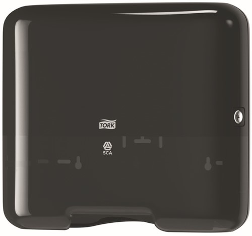 TORK HANDDOEK DISPENSER ZZ FOLD MINI BLACK CONTRACT