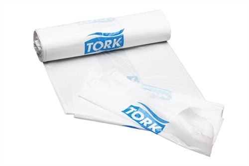 TORK BIN LINER AFVALZAKKEN tbv MINI 20 ltr doos  a 1000 stuks  204020