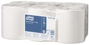 TORK MIDI POETSROL UNIVERSAL WIPER 310 CENTERFEED  M2   300 mtr x 20 cm 1 laags pak a 6 rollen 120155   FSC Recycled Credit 