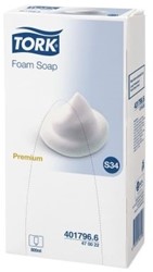 TORK SCHUIMZEEP FOAM ongeparfumeerd 800 ml  S34 470022 401796