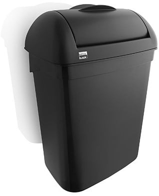 SATINO BLACK dameshygienebox 8 liter 180322