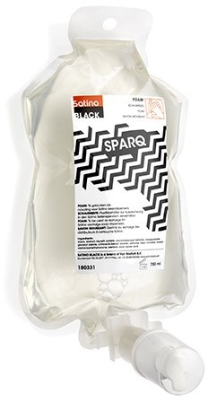 SATINO BLACK SparQ cartridge foamzeep 180331