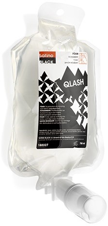 SATINO BLACK Qlash cartridge foamzeep 180327