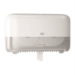TORK DISPENSER TOILET MIDI SIZE ROL koker Mid size wit 558040 T7