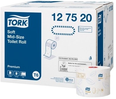 TORK TOILETPAPIER COMPACT ROL SOFT 127520 doos a 27 rol