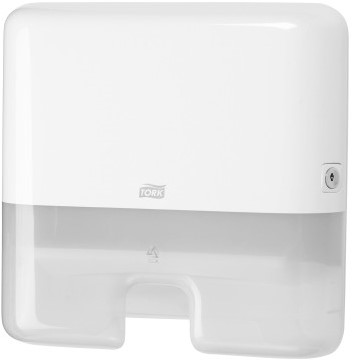 TORKDISPENSER HANDDOEK MINI WIT CONTRACT