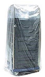 LDPE Hoezen 130+2x50x210 cm  35 micron OP ROL Helder transparant  50 stuks  Food contact 