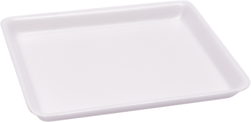 SCHUIMSCHAAL 135x135x30 mm 60 WIT absorptie