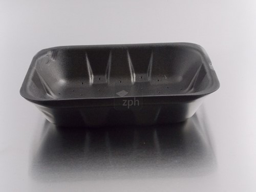 SCHUIMSCHAAL 175x135x45 mm 70-40 Hoog absorptie ZWART