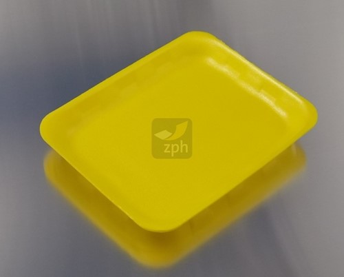 SCHUIMSCHAAL 225x175x25 mm 3S-25 GEEL