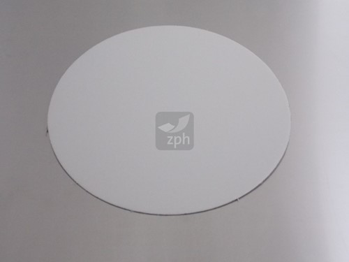 TAARTKARTON 22 cm ROND PE GEPLASTIFICEERD