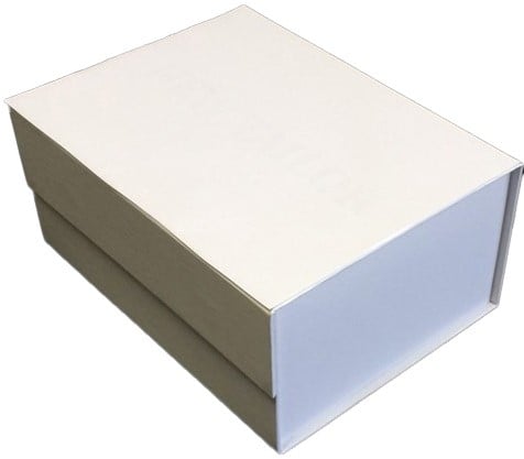 GESCHENKDOOS magneetsluiting 22x22x10+60 mm MAT WIT