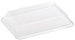 Deksel helder OPS sushibakje 170x97x33mm Doos a 800 st.
