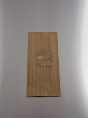 SUIKERZAK 1 POND 14,5x19 cm zijvouw (9+5,5x19) NATRONKRAFT  per kg