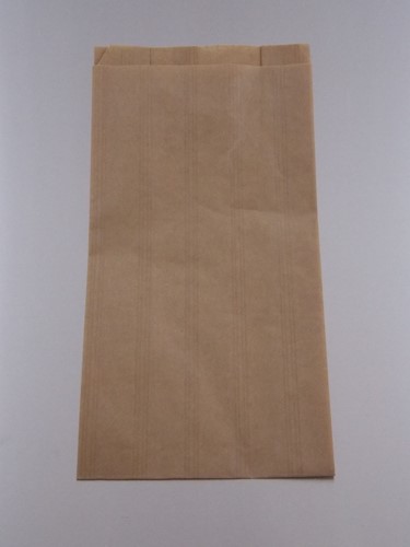 FRUITZAK 1 POND   20.8x27cm zijvouw 14+6.8x27 BRUIN KRAFT BLANCO