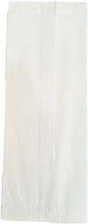 1/1 BROODZAK PAPIER 26x48cm zijvouw 16+10x48 cm WIT p/kg.