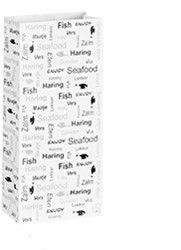 VISZAK alu gevoerd " Enjoy Fish " 105x60x230  incl SUP & afvalbeheerbijdrage doos a 1000 stuk