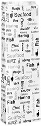VISZAK Gebl. Polykraft " Enjoy Fish " 14x6x46.5+1.5 cm incl SUP & afvalbeheerbijdrage