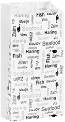 VISZAK ersatz papier " Enjoy Fish " 3 pond   incl SUP & afvalbeheerbijdrage PFASvrij
