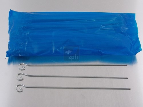 METALEN SATÉ SPIES gegalvaniseerd 25 cm x 2 mm