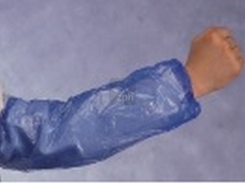 PE PLASTIC  MOUWOVERTREK 400x200 25 my  BLAUW