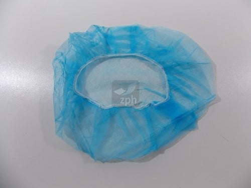 HAARNET BLAUW WOKKEL MODEL 53 cm
