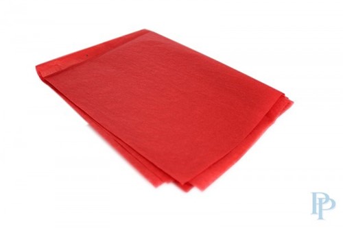 ZIJDEPAPIER vellen 50x70 cm  ROOD  480 vel