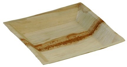 SERVEERSCHAAL PALMBLAD  18x18 cm a 100 stuks
