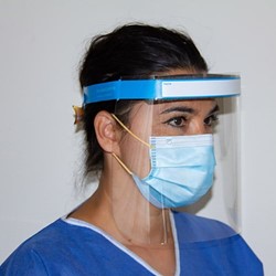 Gezichtscherm  Face Shield  31,5x22 cm 