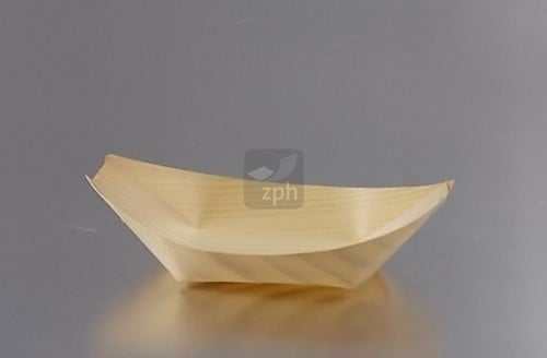 HOUTEN BOOTJE / SCHUITJE 6.5 cm   (65x42 mm)  a 100 st