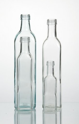 persoon weerstand Per ongeluk FLES GLAS 250 ml SERIE WIT MARASCA - ZPH verpakkingen