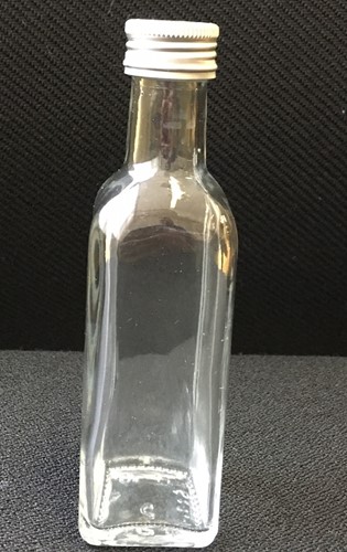 FLES GLAS 100 ml SERIE WIT MARASCA PP24