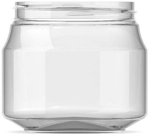 Pindakaas POT glashelder PET 300 ml 80x84 mm