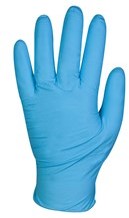 NITRIEL HANDSCHOEN BLAUW MAAT L POEDERVRIJ  cat III