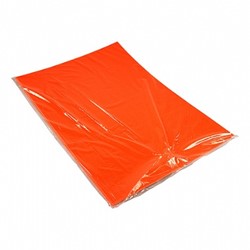 ETALAGE KARTON VEL FLUOR ORANJE 48x68 CM 400 gr/m2