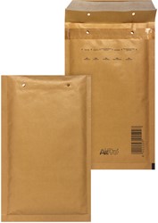 AIRCRAFT 14 D luchtkussenenveloppe inw. 18x26,5 cm uitw. 20x27.5 cm bruin 80 grs FSC Mix Credit