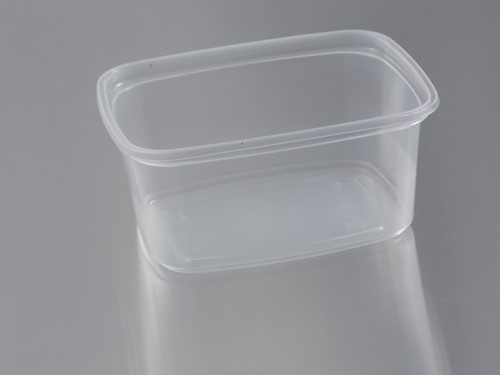 SALADE BAKJE PP 108x82x45 mm 250cc TRANSP. GLAD SERIE 108 reusable