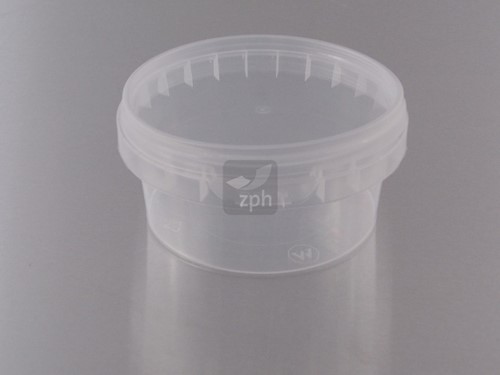 JONICUPS PP BEKER ROND + DEKSEL  Ø 69x36 mm 80 cc Transp reusable