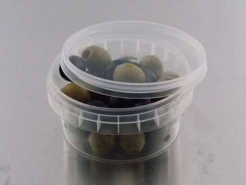 JONICUPS PP BEKER ROND + TE DEKSEL Ø 118x80 mm 565 cc Transparant reusable