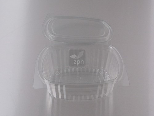 SALADE BOX 375 ML PET  145x115x50 mm
