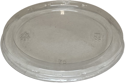 DEKSEL SAUS ROND TRANSP. CHRISTAL 76 mm