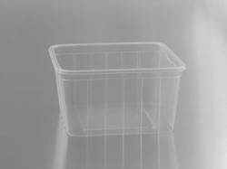 BAK PS 115x115x60 mm vierkant 500 cc TRANSP  SERIE 270