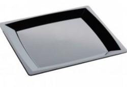 BORD PLATE  PS LUXURY 13,5x13,5 cm serie Milan Zwart