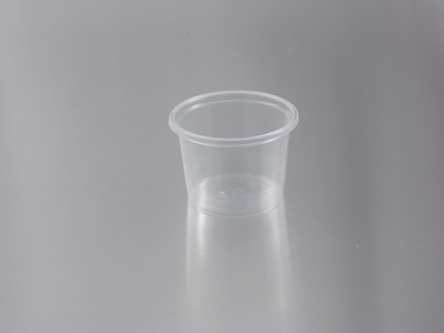 SAUS BAKJE ROND Ø 70,3 x 49 mm 100 cc TRANSP.  SERIE 100