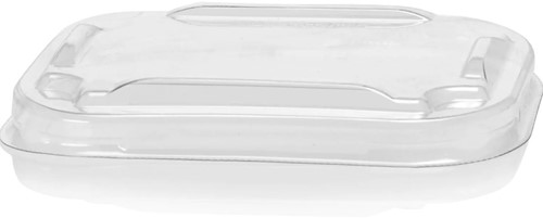 Deksels Helder PET 108  115x85x15mm  voor 43244/43227