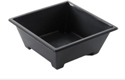 BAKJE APET 141x141x55 mm 585 ml  4408310012A SERIE GOURMET EXPRESS  zwart 4408310200