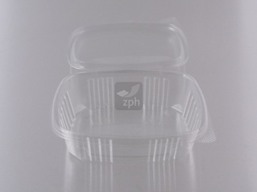 BAKJE MV2 250cc noten & saladebakje APET 141x124x37 mm  TRANSPARANT