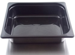 1/2 GASTRO PP 325x265x100 mm 6000 ml ZWART SPUITGIET