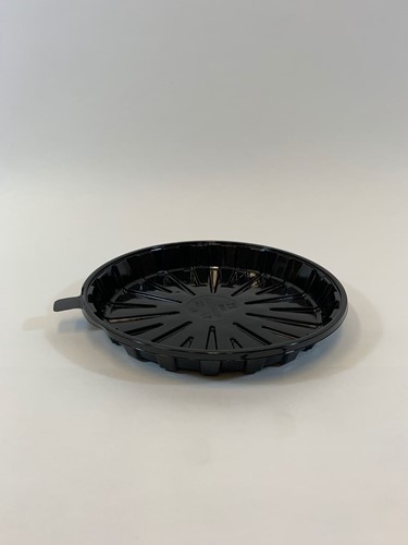 BODEM APET ZWART ROND Ø 18 cm 20 mm hoog serie Actipack  19DXN30-3