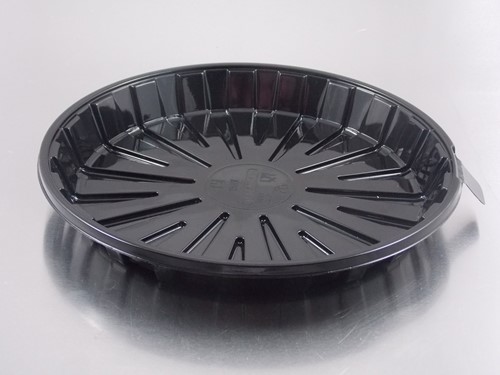BODEM APET ZWART ROND Ø 28,5 cm 20 mm hoog serie Actipack